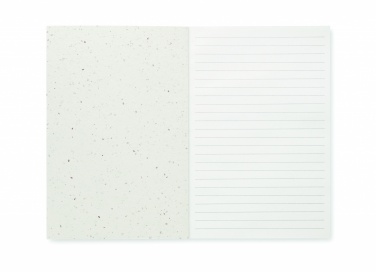 Logotrade Geschäftsgeschenke das Foto: DIN A5 Notizbuch Samenpapier