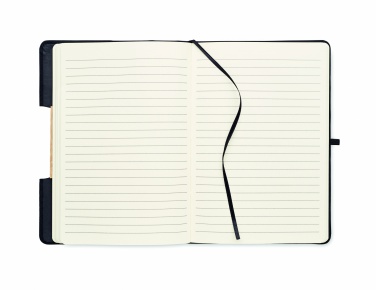 Logotrade Werbegeschenke das Foto: DIN A5 RPET Notizbuch, liniert