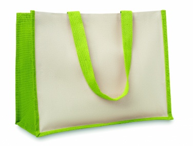Logotrade Geschäftsgeschenke das Foto: Jute/Canvas Shopper 