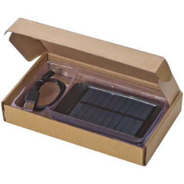 Logotrade Firmengeschenke das Foto: Solar-Powerbank PHILADELPHIA
