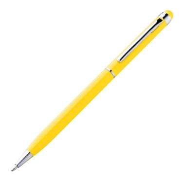 Logotrade Werbeartikel das Foto: Metall-Kugelschreiber mit Touchpen NEW ORLEANS