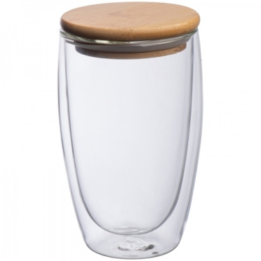 Logotrade Werbegeschenke das Foto: Doppelwandiges Glas ZAKOPANE 500 ml