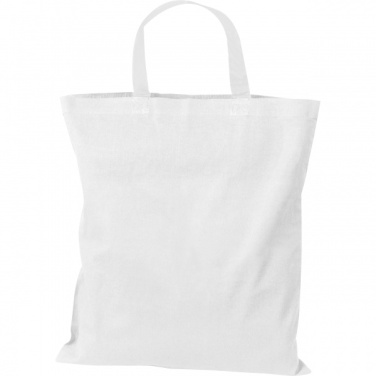 Logotrade Logogeschenke das Foto: Baumwolltasche mit kurzen Henkeln BREGENZ