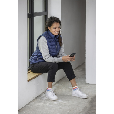 Logotrade Firmengeschenke das Foto: Pallas wattierter Bodywarmer für Damen