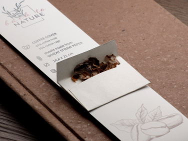 Logotrade Firmengeschenke das Foto: Recyceltes Kaffee-Notizbuch 209733900