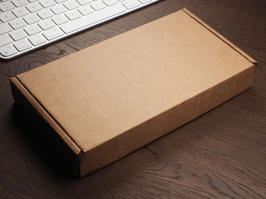 Logotrade Geschäftsgeschenke das Foto: Schreibtisch-Organizer aus Holz 1850292