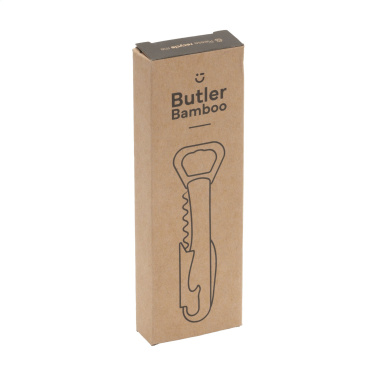 Logotrade Logogeschenke das Foto: Butler Bamboo Kellnerfreund