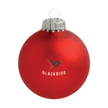 Logotrade Werbegeschenke das Foto: Weihnachtskugel Ø 6 cm - Made in Europe