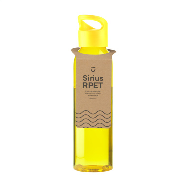 Logotrade Logogeschenke das Foto: Sirius GRS RPET 650 ml Trinkflasche
