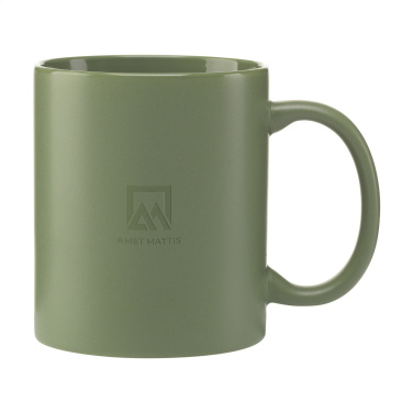 Logotrade Werbeartikel das Foto: Kitty Tasse Matt 350 ml
