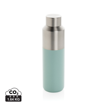 Logotrade Werbegeschenke das Foto: Fluid Flasche aus RCS-zertifiziert recyceltem Stahl, 600ml