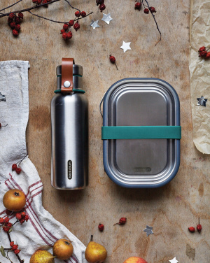 Logotrade Logogeschenke das Foto: Black+Blum isolierte Wasserflasche klein, 500ml
