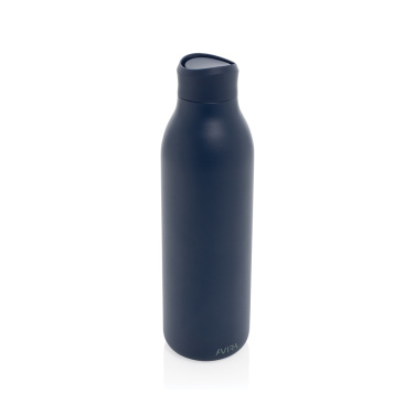 Logotrade Geschäftsgeschenke das Foto: Avira Alok 600ml Wasserflasche aus RCS rec. 360 Stahl