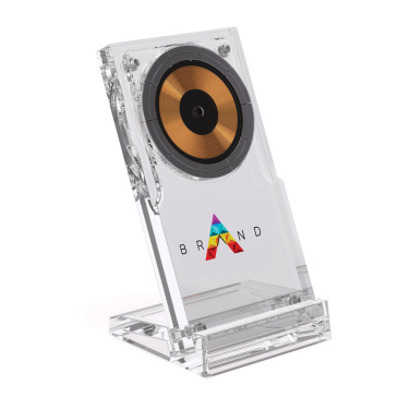 Logotrade Firmengeschenke das Foto: Magcharge 15W magnetische Wireless-Charging-Stand