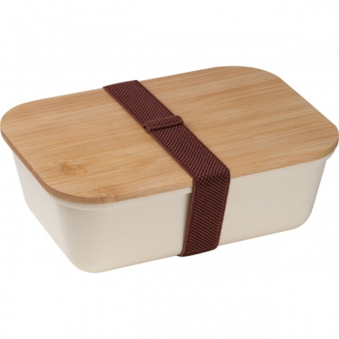 Logotrade Werbegeschenke das Foto: Set Lunchbox mit Edelstahlflasche Toronto