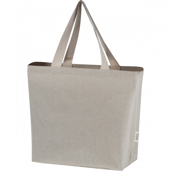 Logotrade Werbeartikel das Foto: Große Baumwolltasche Pilar