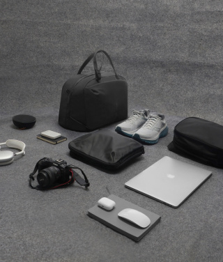 Logotrade Werbeartikel das Foto: Urban wasserabweisende Wochenendtasche