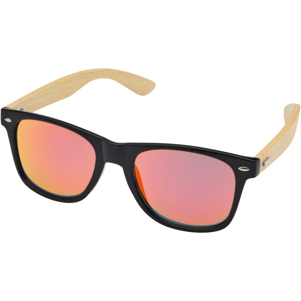 Logotrade Werbegeschenke das Foto: Hue Sonnenbrille mit Bambusbügeln