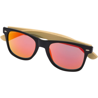 Logotrade Firmengeschenke das Foto: Hue Sonnenbrille mit Bambusbügeln