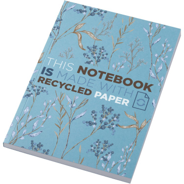 Logotrade Werbegeschenke das Foto: Novella Austen A5 Softcover Notizbuch aus Recyclingmaterial – 100 Blatt
