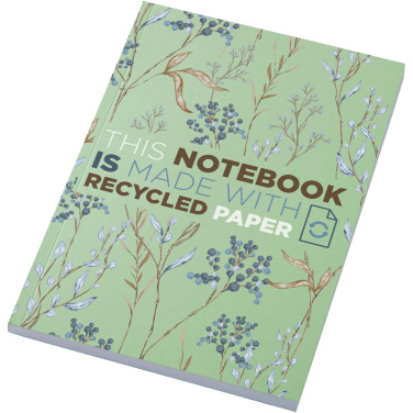 Logotrade Firmengeschenke das Foto: Novella Austen A5 Softcover Notizbuch aus Recyclingmaterial – 100 Blatt