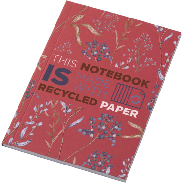 Logotrade werbemittel das Foto: Novella Austen A6 Softcover Notizbuch aus Recyclingmaterial – 50 Blatt