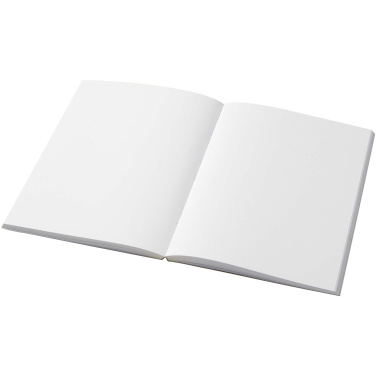 Logotrade Logogeschenke das Foto: Novella Austen A5 Softcover Notizbuch aus recyceltem Kraftpapier – 100 Blatt