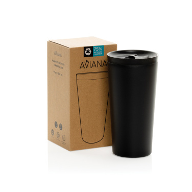 Logotrade Werbeartikel das Foto: Aviana™ Rowan RCS recycelter Thermobecher 500ml