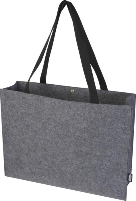 Logotrade Geschäftsgeschenke das Foto: Felta Tragetasche mit Zwickel aus recyceltem GRS-Filz 20 L