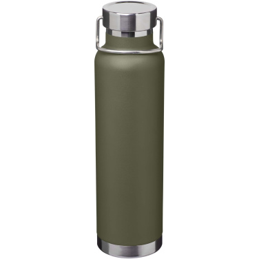 Logotrade Geschäftsgeschenke das Foto: Thor 650 ml RCS-zertifizierte Kupfer-Vakuum Isolierflasche aus recyceltem Edelstahl