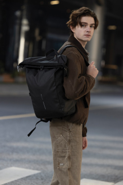Logotrade Werbeartikel das Foto: Urban wasserabweisender Fahrrad-Rucksack