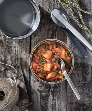 Logotrade Geschäftsgeschenke das Foto: Black+Blum Glass Lunch Bowl 750ml
