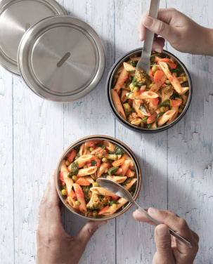Logotrade Firmengeschenke das Foto: Black+Blum Glass Lunch Bowl 750ml