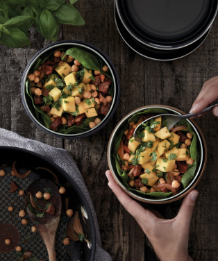 Logotrade Logogeschenke das Foto: Black+Blum Glass Lunch Bowl 750ml