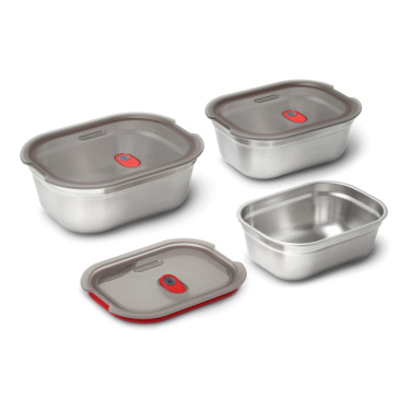 Logotrade Firmengeschenke das Foto: Black+Blum 3-tlg. Mealprep Box Set - klein, medium, groß