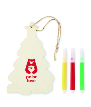 Logotrade Werbegeschenke das Foto: Weihnachtsschmuck Tanne