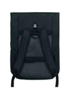 Logotrade Geschäftsgeschenke das Foto: Rolltop-Rucksack 600D RPET