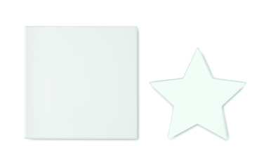 Logotrade werbemittel das Foto: Glas-Pokal Stern