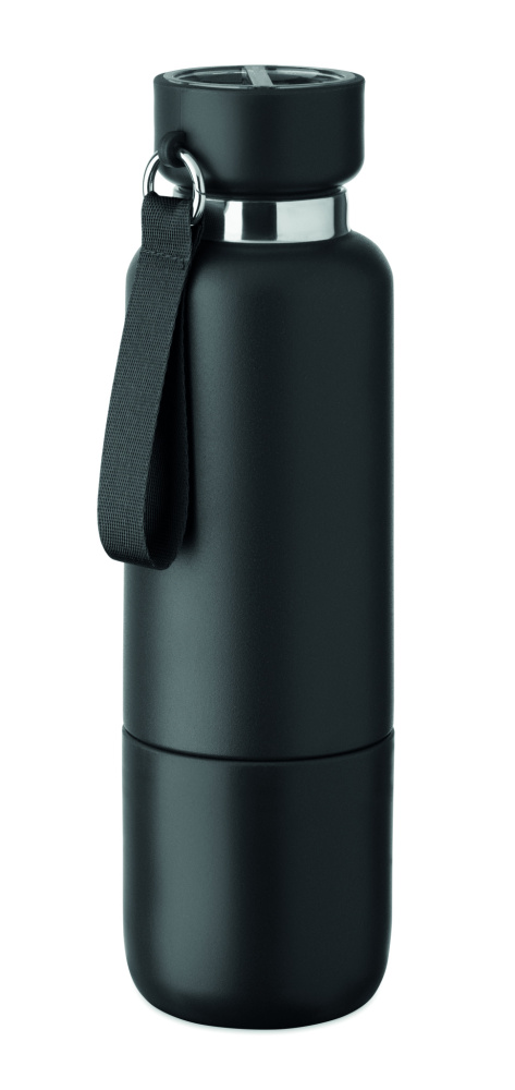 Logotrade Logogeschenke das Foto: Doppelwandige Flasche 500ml