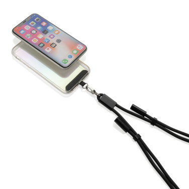Logotrade Werbeartikel das Foto: LoopAmp verstellbares 60W Telefonkabel aus RCS rPET