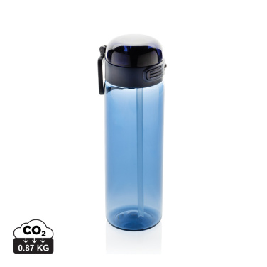 Logotrade Werbeartikel das Foto: Sip'nLock RCS rPET auslaufsichere Sport-Trinkflasche 800ml