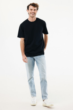 Logotrade Werbeartikel das Foto: IQONIQ Nikko Heavyweight T-Shirt aus recycelter Baumwolle