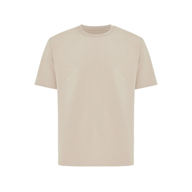 Logotrade Logogeschenke das Foto: IQONIQ Nikko Heavyweight T-Shirt aus recycelter Baumwolle
