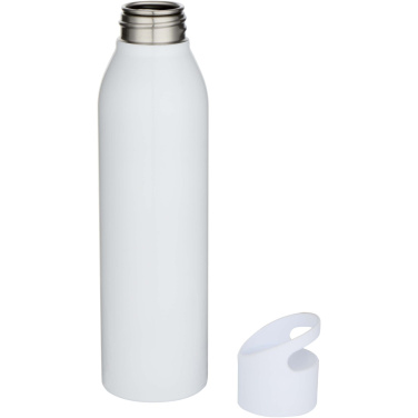 Logotrade Werbegeschenke das Foto: Sky 650 ml RCS-zertifizierte, einwandige Trinkflasche aus recyceltem Edelstahl