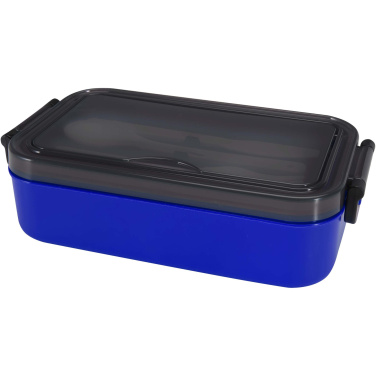 Logotrade Firmengeschenke das Foto: Snappy Lunchbox und Besteckset