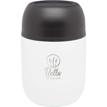 Logotrade Logogeschenke das Foto: Supo 480 ml doppelwandiger Lunchpot aus recyceltem Edelstahl