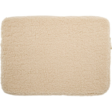 Logotrade Werbegeschenke das Foto: Bear 13" GRS-recycelte Sherpa Laptophülle 2 L