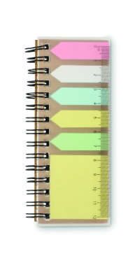 Logotrade Werbegeschenke das Foto: Notizzettel-Pad in PP