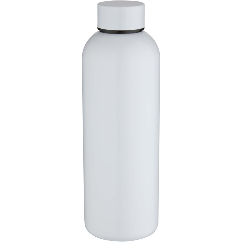 Logotrade Werbegeschenke das Foto: Spring 750 ml RCS-zertifizierte einwandige Sublimation Trinkflasche aus recyceltem Edelstahl