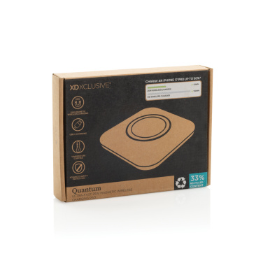 Logotrade Werbegeschenke das Foto: Quantum Ultra-Fast 25W magnetisches Wireless-Charging-Pad